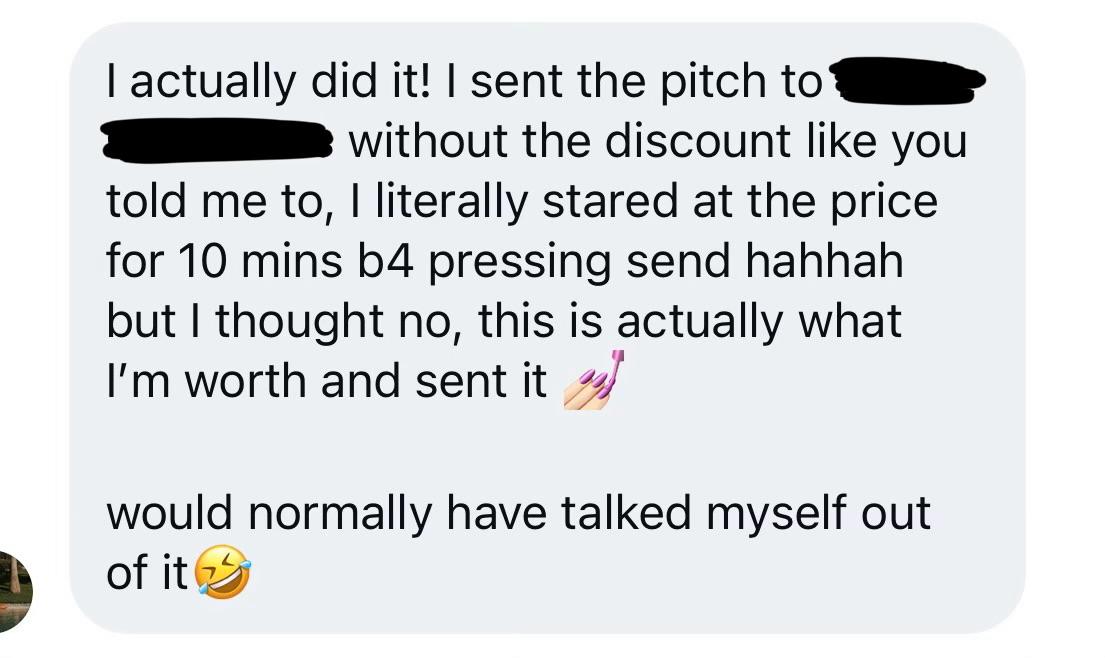 Client message
